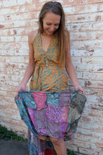 Load image into Gallery viewer, Peacock Ore Patchwork Pants (Available in Multiple Colors)