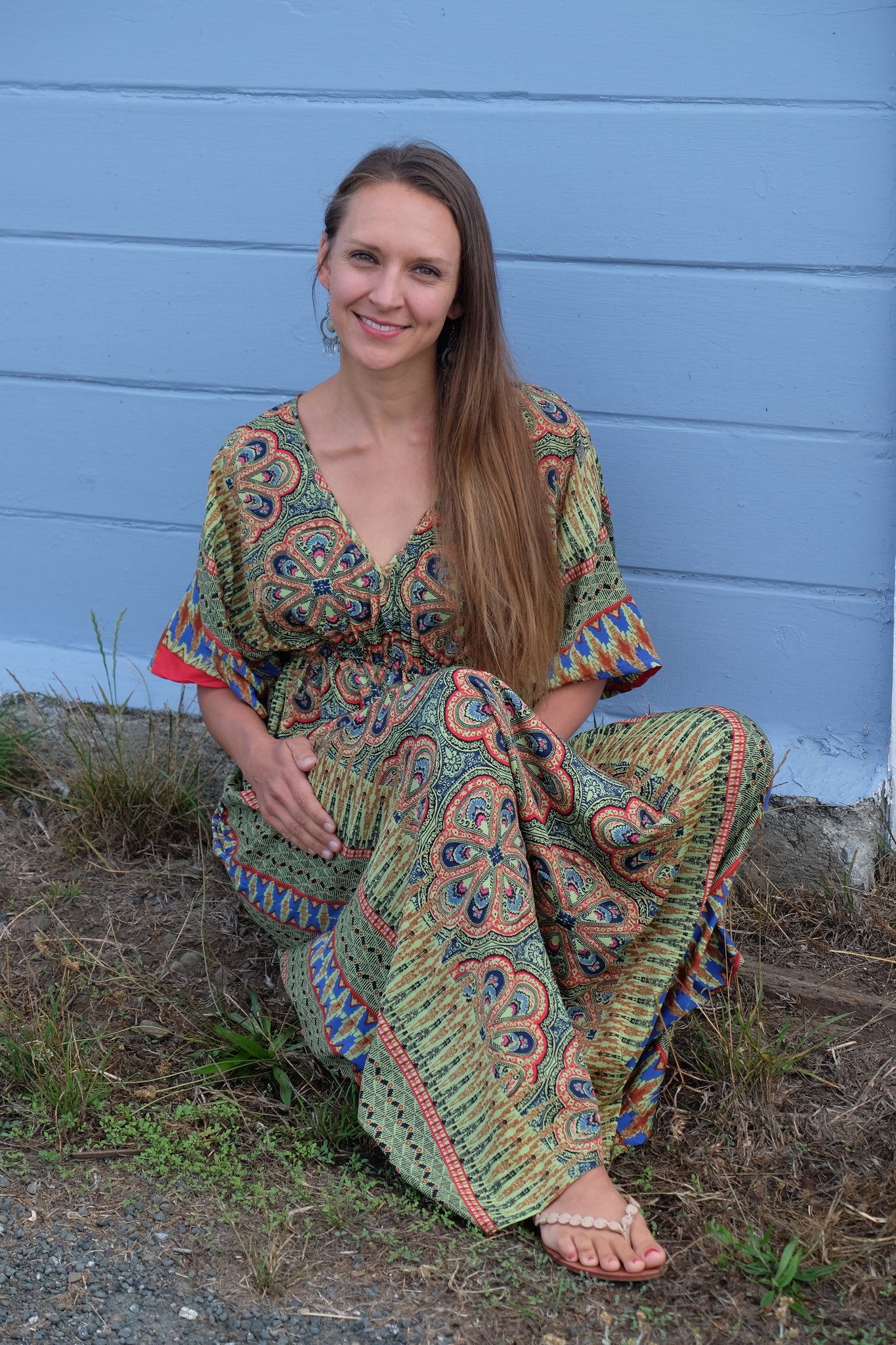 amethyst boho dress Blush Amethyst Gown Prism Boutique