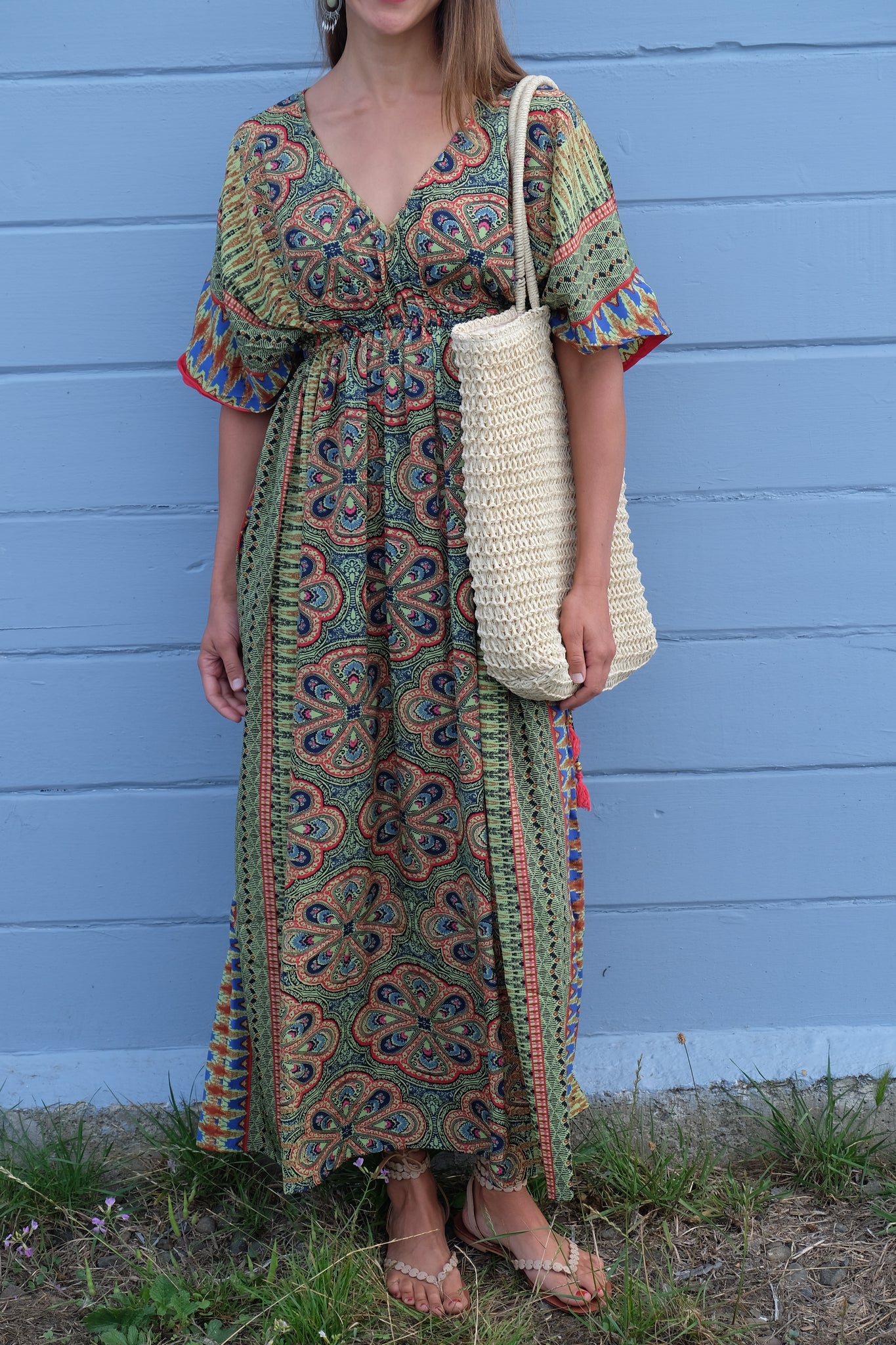 amethyst boho dress Amethyst Gown